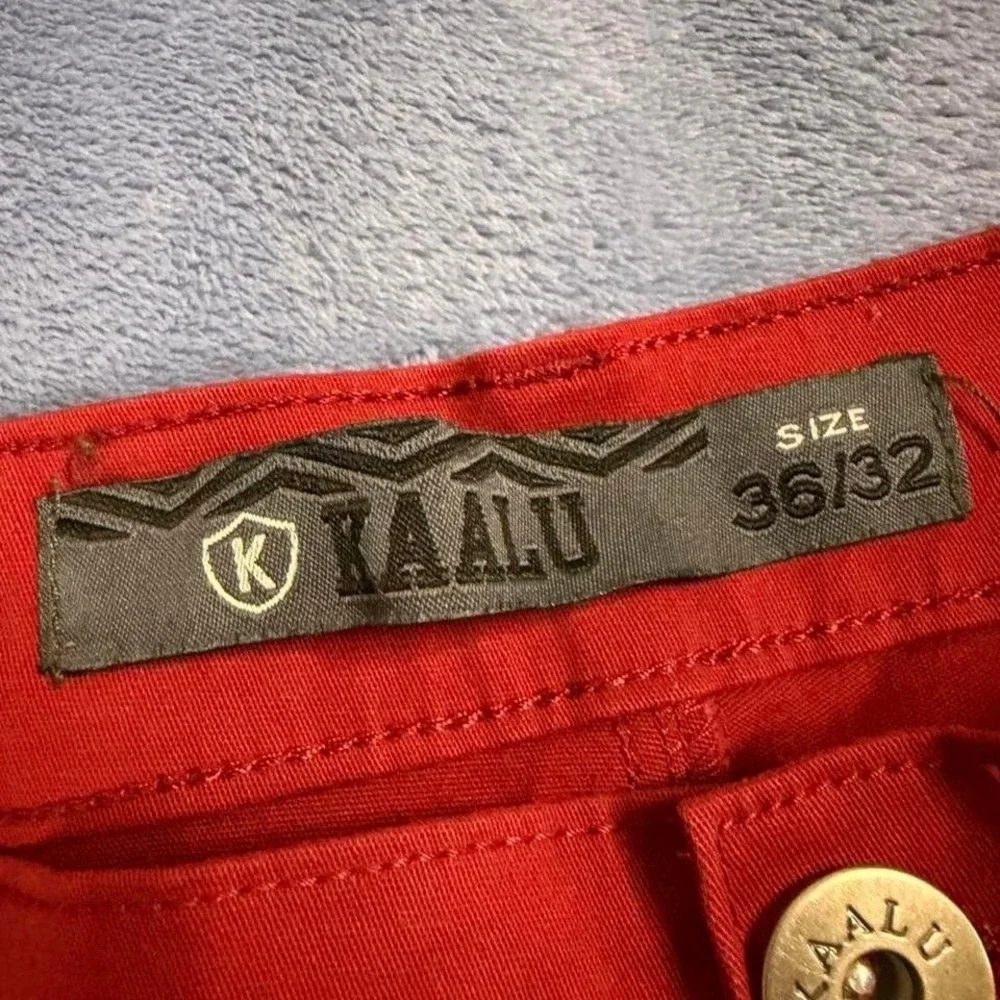 Red Kaalu jeans men ‎ Size 36x32